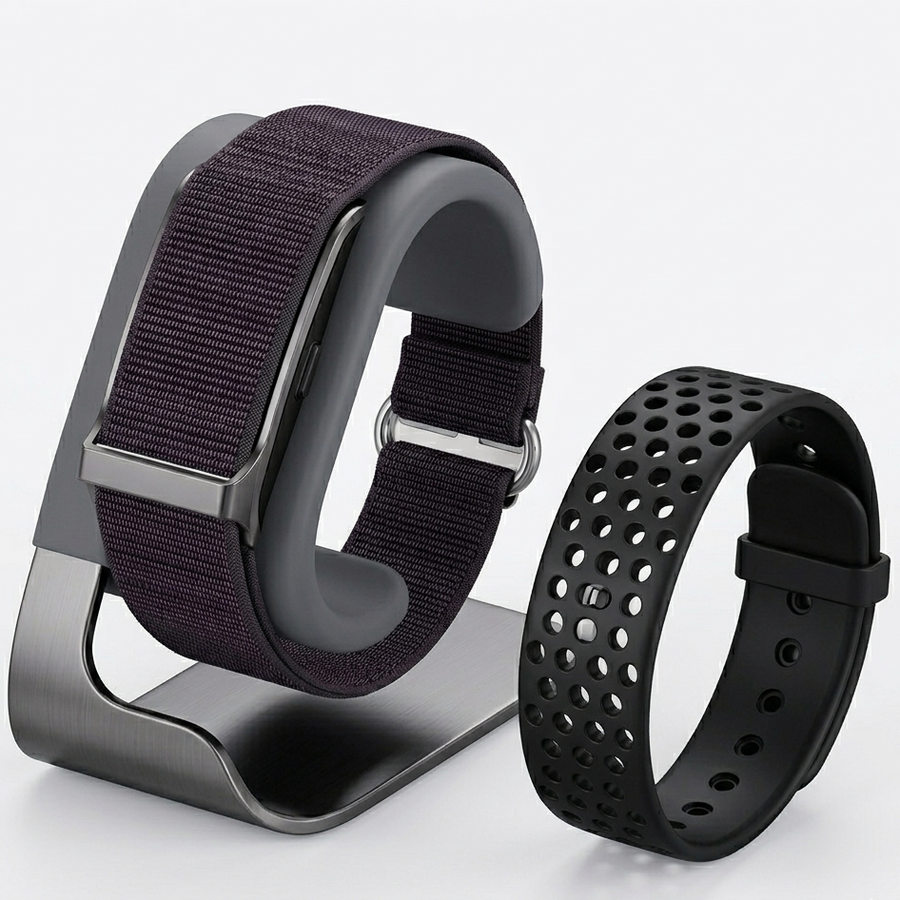 Lume 2.0 – Smart Fitness Armband med Puls, Steg & Sömnmätning