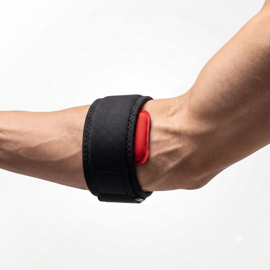 Ulna — justerbart armbågsstöd med riktad tryckkudde