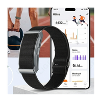 Lume 2.0 – Smart Fitness Armband med Puls, Steg & Sömnmätning