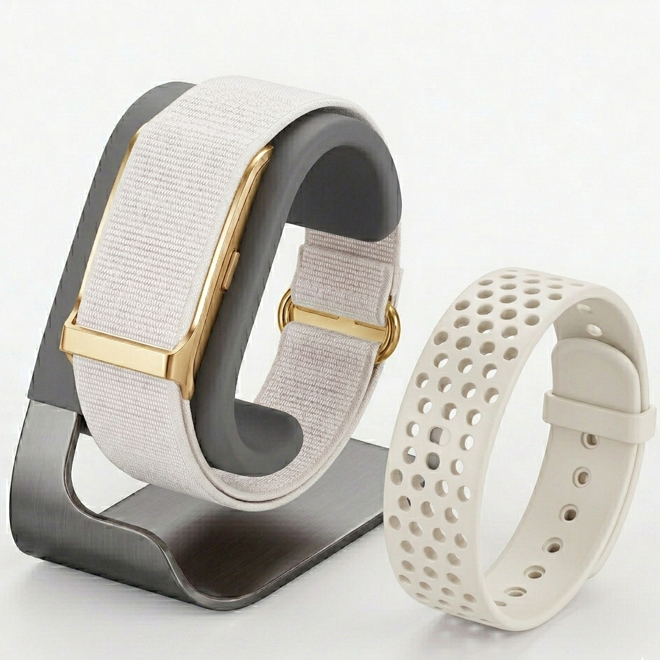 Lume 2.0 – Smart Fitness Armband med Puls, Steg & Sömnmätning