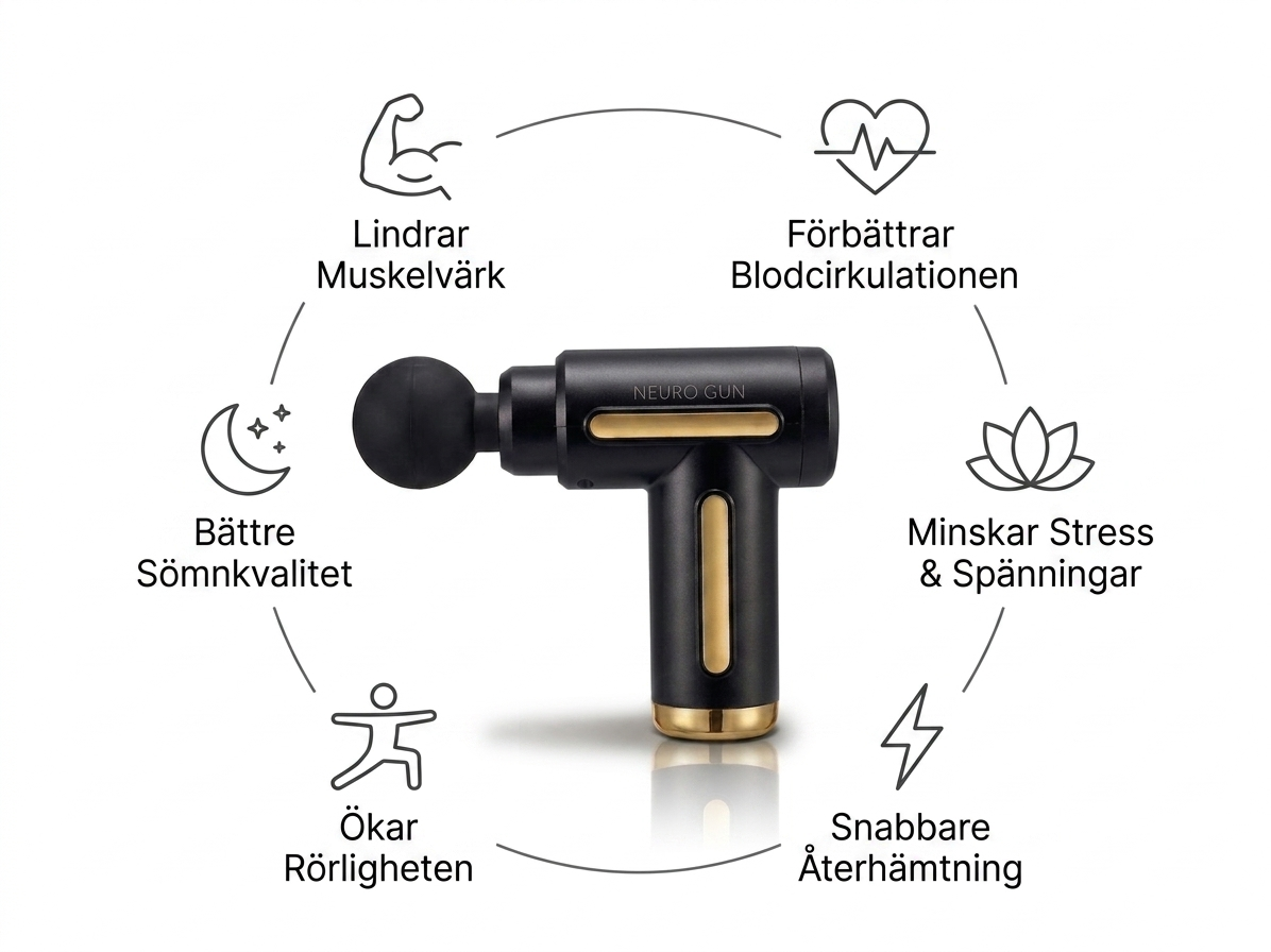 Neuro Gun – Portabel Mini Massagepistol
